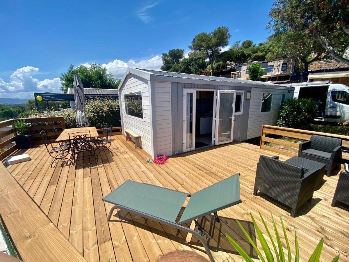 Mobilhome 6 Places Vue Mer Drammont Exterior foto